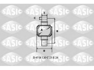 SASIC T773016 remonto komplektas, trauklė
0003502005