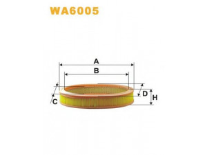 WIX FILTERS WA6005 oro filtras 
 Filtrai -> Oro filtras
33001795, 8933001395, 8933001795