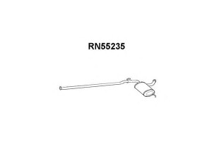 VENEPORTE RN55235 vidurinis duslintuvas 
 Išmetimo sistema -> Duslintuvas
7700767072, 7700796579, 7701470129