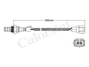 CALORSTAT by Vernet LS120011 lambda jutiklis 
 Išmetimo sistema -> Jutiklis/zondas
89465-97502-000, 89465-16110, 89465-20420