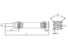SPIDAN 28016 šarnyrinis velenas, ašies pavara 
 Ašies pavara -> Kardaninis velenas, visas -> Kardaninis velenas
370009C503