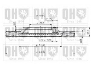 QUINTON HAZELL BDC3739 stabdžių diskas 
 Dviratė transporto priemonės -> Stabdžių sistema -> Stabdžių diskai / priedai
9 411 3628, 9 411 3629, 9 424 2571