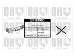 QUINTON HAZELL BFH5560 stabdžių žarnelė 
 Stabdžių sistema -> Stabdžių žarnelės
0444 7739, 4 447 739