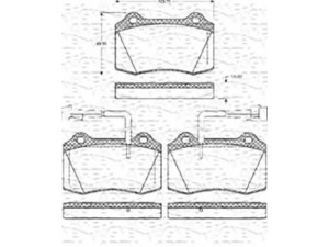 MAGNETI MARELLI 363702161025 stabdžių trinkelių rinkinys, diskinis stabdys 
 Techninės priežiūros dalys -> Papildomas remontas
0009950812, 9947643, 9950812, 9947643