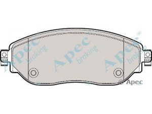 APEC braking PAD2047 stabdžių trinkelių rinkinys, diskinis stabdys
4423332, 4423587, 95518304, 95518893