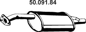 EBERSPÄCHER 50.091.84 galinis duslintuvas 
 Išmetimo sistema -> Duslintuvas
MB161630, MB810935