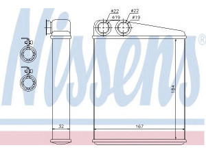 NISSENS 72047 šilumokaitis, salono šildymas 
 Šildymas / vėdinimas -> Šilumokaitis
169 830 06 61, A1698300661
