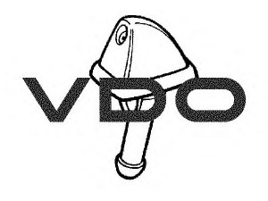 VDO 246-068-033-001G plovimo skysčio purkštukas, priekinis langas