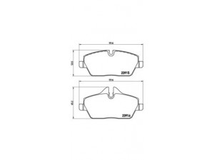 BREMBO P 06 067 stabdžių trinkelių rinkinys, diskinis stabdys 
 Techninės priežiūros dalys -> Papildomas remontas
34116772892, 34116794056, 34116860016