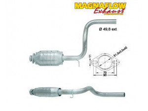 MAGNAFLOW 86330 katalizatoriaus keitiklis 
 Išmetimo sistema -> Katalizatoriaus keitiklis
6025103039, 6025105863