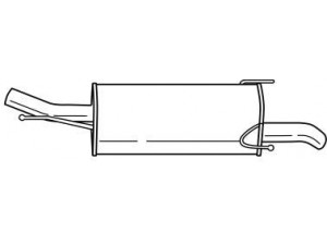 AKS DASIS SG41647 galinis duslintuvas