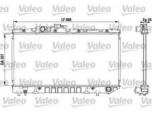 VALEO 731115 radiatorius, variklio aušinimas 
 Aušinimo sistema -> Radiatorius/alyvos aušintuvas -> Radiatorius/dalys
16400-74060, 1640074060