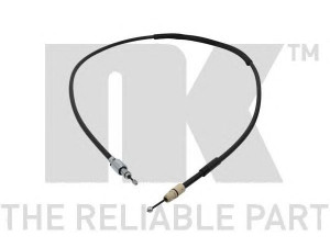 NK 9047144 trosas, stovėjimo stabdys 
 Stabdžių sistema -> Valdymo svirtys/trosai
95542414110, 7L0609721A
