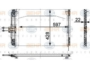 HELLA 8FC 351 035-461 kondensatorius, oro kondicionierius 
 Oro kondicionavimas -> Kondensatorius
77 01 038 227, 77 01 238 227, 77 01 038 227