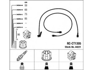 NGK 44221 uždegimo laido komplektas 
 Kibirkšties / kaitinamasis uždegimas -> Uždegimo laidai/jungtys
5490353