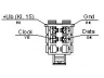 WABCO 446 056 012 0 valdymo blokas, pneumatinė pakaba