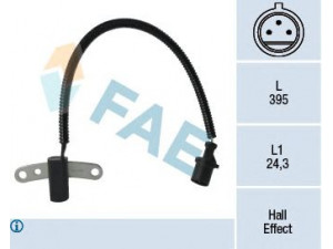 FAE 79305 jutiklis, alkūninio veleno impulsas 
 Elektros įranga -> Jutikliai
4638128, 53009954, 53009954, 4638128