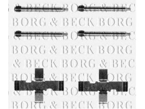 BORG & BECK BBK1033 priedų komplektas, diskinių stabdžių trinkelės 
 Stabdžių sistema -> Diskinis stabdys -> Stabdžių dalys/priedai
