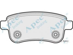 APEC braking PAD1689 stabdžių trinkelių rinkinys, diskinis stabdys 
 Techninės priežiūros dalys -> Papildomas remontas
440603734R