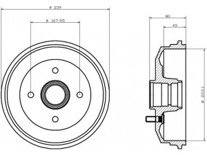 HELLA PAGID 8DT 355 300-171 stabdžių būgnas 
 Stabdžių sistema -> Būgninis stabdys -> Stabdžių būgnas
6560028, 6920711, 91AB1113AD