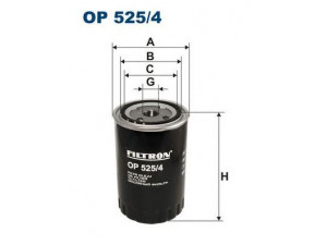 FILTRON OP525/4 alyvos filtras 
 Techninės priežiūros dalys -> Techninės priežiūros intervalai
1318701, 3U7J6714AA, 3U7J6714BA