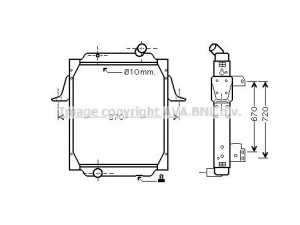 AVA QUALITY COOLING RE2062 radiatorius, variklio aušinimas 
 Aušinimo sistema -> Radiatorius/alyvos aušintuvas -> Radiatorius/dalys
5001858495, 5010315739
