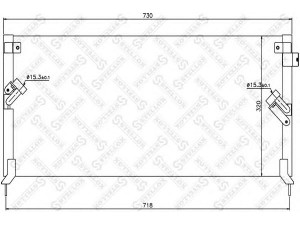 STELLOX 10-45636-SX kondensatorius, oro kondicionierius 
 Oro kondicionavimas -> Kondensatorius
73020AA120, 73020AA130