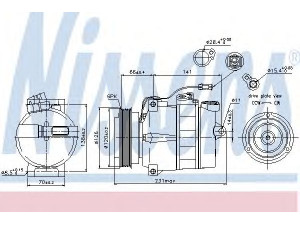 NISSENS 89054 kompresorius, oro kondicionierius 
 Oro kondicionavimas -> Kompresorius/dalys
4B0.260.805 5, 4B0.260.805 B, 4B0.260.808 8