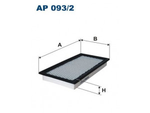 FILTRON AP093/2 oro filtras 
 Techninės priežiūros dalys -> Techninės priežiūros intervalai
K04891695AA