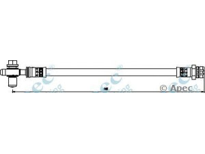 APEC braking HOS3864 stabdžių žarnelė 
 Stabdžių sistema -> Stabdžių žarnelės
1K0611775D, 561611775, 5C0611775C