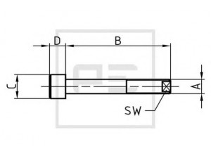 PE Automotive 015.572-00A centrinė sklendė 
 Pakaba -> Lakštinė spyruoklinė pakaba
624 324 01 71