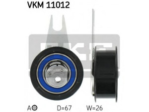 SKF VKM 11012 įtempiklio skriemulys, paskirstymo diržas 
 Techninės priežiūros dalys -> Papildomas remontas
028 109 243, 028 109 243 B, 028 109 243