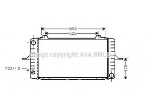 AVA QUALITY COOLING FD2101 radiatorius, variklio aušinimas 
 Aušinimo sistema -> Radiatorius/alyvos aušintuvas -> Radiatorius/dalys
V86BB8005AA, V86BB8005AAB