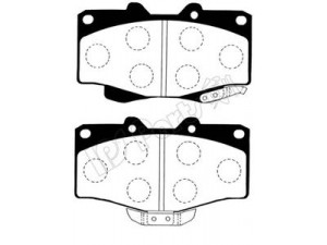 IPS Parts IBD-1254 stabdžių trinkelių rinkinys, diskinis stabdys 
 Techninės priežiūros dalys -> Papildomas remontas
04465-12540, 04465YZZDH, 04465YZZDJ