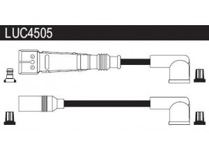 LUCAS ELECTRICAL LUC4505 uždegimo laido komplektas 
 Kibirkšties / kaitinamasis uždegimas -> Uždegimo laidai/jungtys