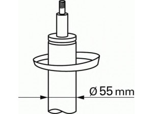 SACHS 311 852 amortizatorius 
 Pakaba -> Amortizatorius
1T0 413 031 EL, 1T0 413 031 HD