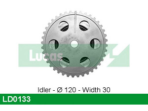 LUCAS ENGINE DRIVE LD0133 įtempiklio skriemulys, paskirstymo diržas
8200043225, 8200043325, 8200125710