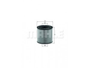 KNECHT OX 210D alyvos filtras 
 Techninės priežiūros dalys -> Techninės priežiūros intervalai
9201435, 93160657, 93184133, 1520900Q0B