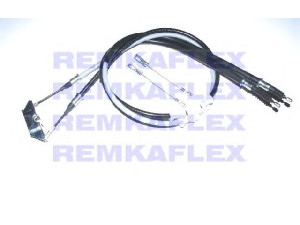 REMKAFLEX 60.4020 trosų komplektas, stovėjimo stabdys 
 Stabdžių sistema -> Valdymo svirtys/trosai