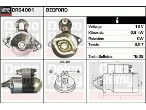 DELCO REMY DRS4081 starteris 
 Elektros įranga -> Starterio sistema -> Starteris
8941160641, 8942160641, 8942160642