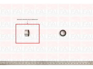 FAI AutoParts T9276 įtempiklio skriemulys, paskirstymo diržas 
 Techninės priežiūros dalys -> Papildomas remontas
081821, 082917, 26207509, 818.21