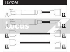 LUCAS ELECTRICAL LUC5086 uždegimo laido komplektas 
 Kibirkšties / kaitinamasis uždegimas -> Uždegimo laidai/jungtys