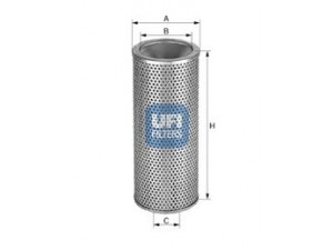 UFI 25.563.00 alyvos filtras 
 Techninės priežiūros dalys -> Techninės priežiūros intervalai
24807