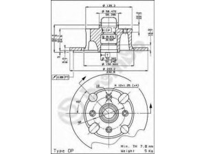 BREMBO 08.2163.18 stabdžių diskas 
 Dviratė transporto priemonės -> Stabdžių sistema -> Stabdžių diskai / priedai
60750699, 795247