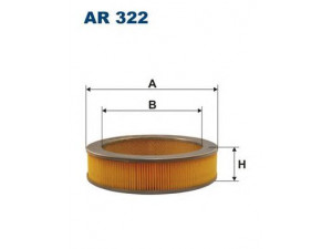 FILTRON AR322 oro filtras 
 Techninės priežiūros dalys -> Techninės priežiūros intervalai
IIM180, PC1042, PC37, 0857571000