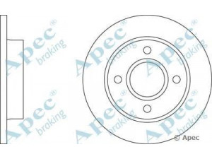 APEC braking DSK253 stabdžių diskas 
 Stabdžių sistema -> Diskinis stabdys -> Stabdžių diskas
1013581, 1112542, 96FX1125AB, 96FX1125BA