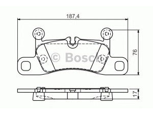 BOSCH 0 986 TB3 186 stabdžių trinkelių rinkinys, diskinis stabdys 
 Techninės priežiūros dalys -> Papildomas remontas
958 352 939 00, 991 352 939 02