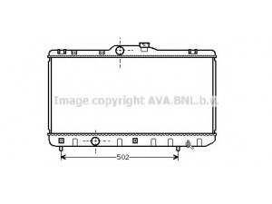 AVA QUALITY COOLING TO2188 radiatorius, variklio aušinimas
1640016220