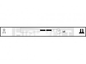 STANDARD OEF010 uždegimo laido komplektas 
 Kibirkšties / kaitinamasis uždegimas -> Uždegimo laidai/jungtys
27401-2X000