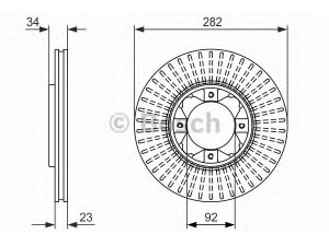 BOSCH 0 986 479 868 stabdžių diskas 
 Dviratė transporto priemonės -> Stabdžių sistema -> Stabdžių diskai / priedai
45251-SM4-G02, 45251-SN7-E50, GBD 90837